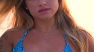 Caleigh Mackenzie Shows Off Her Body On The Beach