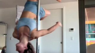 Vanessa Demopoulos – Sexy Pole Dancing Video